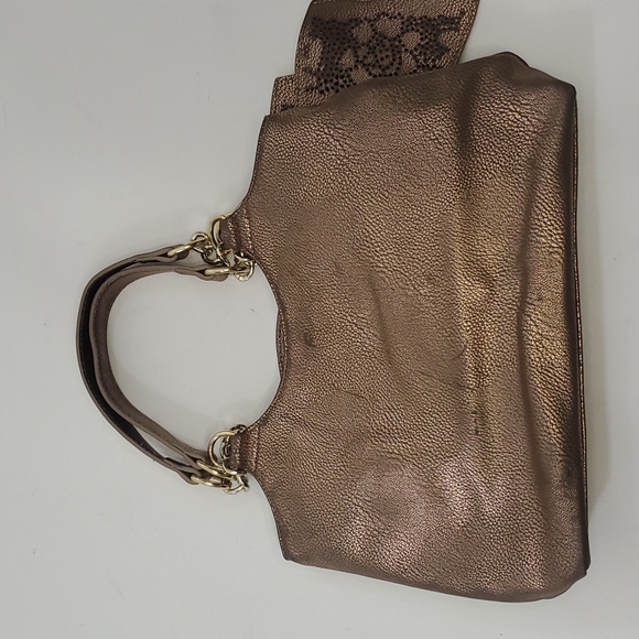 Cute purse with big bow copper color - Picture 3 of 13